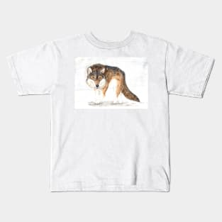 Wolf spirit animal Kids T-Shirt